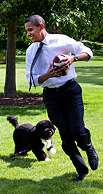 First Lady with Pets